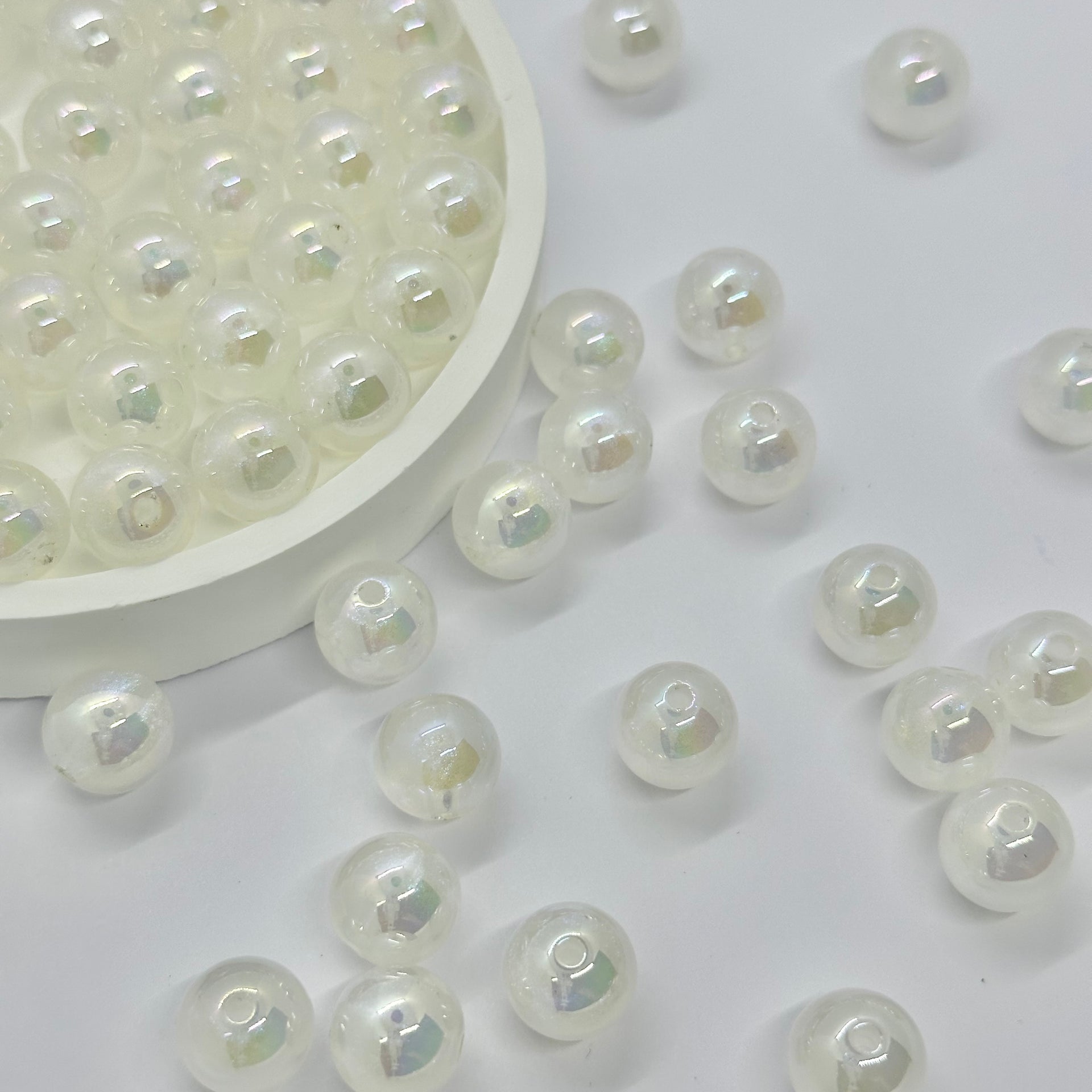 Cuentas AB: Cuentas transparentes de 12 mm